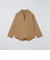BENCH MARKING SHIRT: スキッパー ポリエステル フェイクスエード シャツ