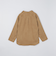 BENCH MARKING SHIRT: スキッパー ポリエステル フェイクスエード シャツ