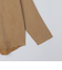BENCH MARKING SHIRT: スキッパー ポリエステル フェイクスエード シャツ