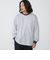 SHIPS: マイクロ ボーダー Tシャツ (ロンT)
