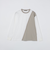 SHIPS: カラースラント パネル 長袖 Tシャツ
