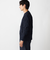 SHIPS:〈手洗い可能〉Amossa(R) シャンティ ブロック リンクス編み 長袖 ニット