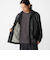BENCH MARKING SHIRT: 合成皮革 カーコート