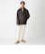 BENCH MARKING SHIRT: 合成皮革 カーコート