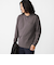 【WEB限定】SHIPS:〈抗菌・防臭〉テレワーク ビズ ワンポイントロゴ クルーネック長袖Tシャツ