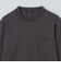 【WEB限定】SHIPS:〈抗菌・防臭〉テレワーク ビズ ワンポイントロゴ クルーネック長袖Tシャツ