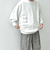SHIPS any: 〈洗濯機可能〉fuzkue コラボ クルーネック スウェット◇