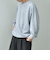 SHIPS any: 〈洗濯機可能〉fuzkue コラボ クルーネック スウェット◇