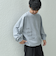SHIPS any: 〈洗濯機可能〉fuzkue コラボ クルーネック スウェット◇