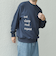 SHIPS any: 〈洗濯機可能〉fuzkue コラボ クルーネック スウェット◇