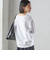 【SHIPS別注】81BRANCA:〈洗濯機可能〉ロゴ スウェット