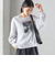 【SHIPS別注】81BRANCA:〈洗濯機可能〉ロゴ スウェット