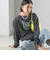【SHIPS別注】81BRANCA:〈洗濯機可能〉ロゴ スウェット