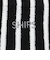 【WEB限定】SHIPS: パイル ストライプ SHIPSロゴ エンブロイダリー トート バッグ