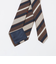 FRANCO BASSI: モガドール マルチ ストライプ ネクタイ