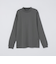 【WEB限定】SHIPS:〈抗菌/防臭〉テレワーク ビズ モックネック ロングスリーブ Tシャツ