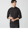 【WEB限定】SHIPS:〈抗菌/防臭〉テレワーク ビズ モックネック ロングスリーブ Tシャツ