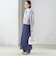 LOGAN KNITTING MILLS:〈手洗い可能〉クロシェ スカート