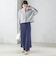 LOGAN KNITTING MILLS:〈手洗い可能〉クロシェ スカート
