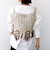 LOGAN KNITTING MILLS:〈手洗い可能〉モール ビスチェ