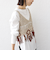 LOGAN KNITTING MILLS:〈手洗い可能〉モール ビスチェ