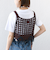 LOGAN KNITTING MILLS:〈手洗い可能〉モール ビスチェ