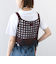 LOGAN KNITTING MILLS:〈手洗い可能〉モール ビスチェ