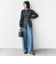 【WEB限定】〈手洗い可能〉ベア テレコ ミドル カーディガン