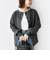 【WEB限定】〈手洗い可能〉ベア テレコ ミドル カーディガン