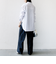 【WEB限定】〈洗濯機可能〉アシンメトリー ストライプ シャツ