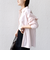 【WEB限定】〈洗濯機可能〉アシンメトリー ストライプ シャツ