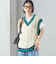 【SHIPS別注】LOGAN KNITTING MILLS: チルデン Vネック ベスト