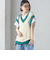 【SHIPS別注】LOGAN KNITTING MILLS: チルデン Vネック ベスト