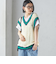 【SHIPS別注】LOGAN KNITTING MILLS: チルデン Vネック ベスト