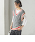 【SHIPS別注】LOGAN KNITTING MILLS: チルデン Vネック ベスト