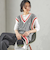 【SHIPS別注】LOGAN KNITTING MILLS: チルデン Vネック ベスト