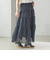 オーガンジー ティアード スカート