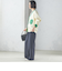 【SHIPS別注】LOGAN KNITTING MILLS: Vネック パッチ カーディガン