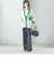 【SHIPS別注】LOGAN KNITTING MILLS: Vネック パッチ カーディガン
