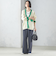 【SHIPS別注】LOGAN KNITTING MILLS: Vネック パッチ カーディガン