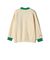 【SHIPS別注】LOGAN KNITTING MILLS: Vネック パッチ カーディガン