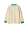 【SHIPS別注】LOGAN KNITTING MILLS: Vネック パッチ カーディガン