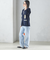 【SHIPS別注】LOGAN KNITTING MILLS: Vネック パッチ カーディガン
