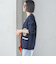 【SHIPS別注】LOGAN KNITTING MILLS: Vネック パッチ カーディガン