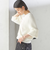 〈手洗い可能〉ペーパー ポリエステル Vネック カーディガン