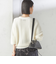 〈手洗い可能〉ペーパー ポリエステル Vネック カーディガン