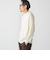 SHIPS: コットンウール モックネック ロングスリーブ Tシャツ