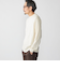 SHIPS: コットンウール モックネック ロングスリーブ Tシャツ