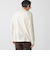 SHIPS: コットンウール モックネック ロングスリーブ Tシャツ