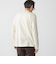 SHIPS: コットンウール モックネック ロングスリーブ Tシャツ